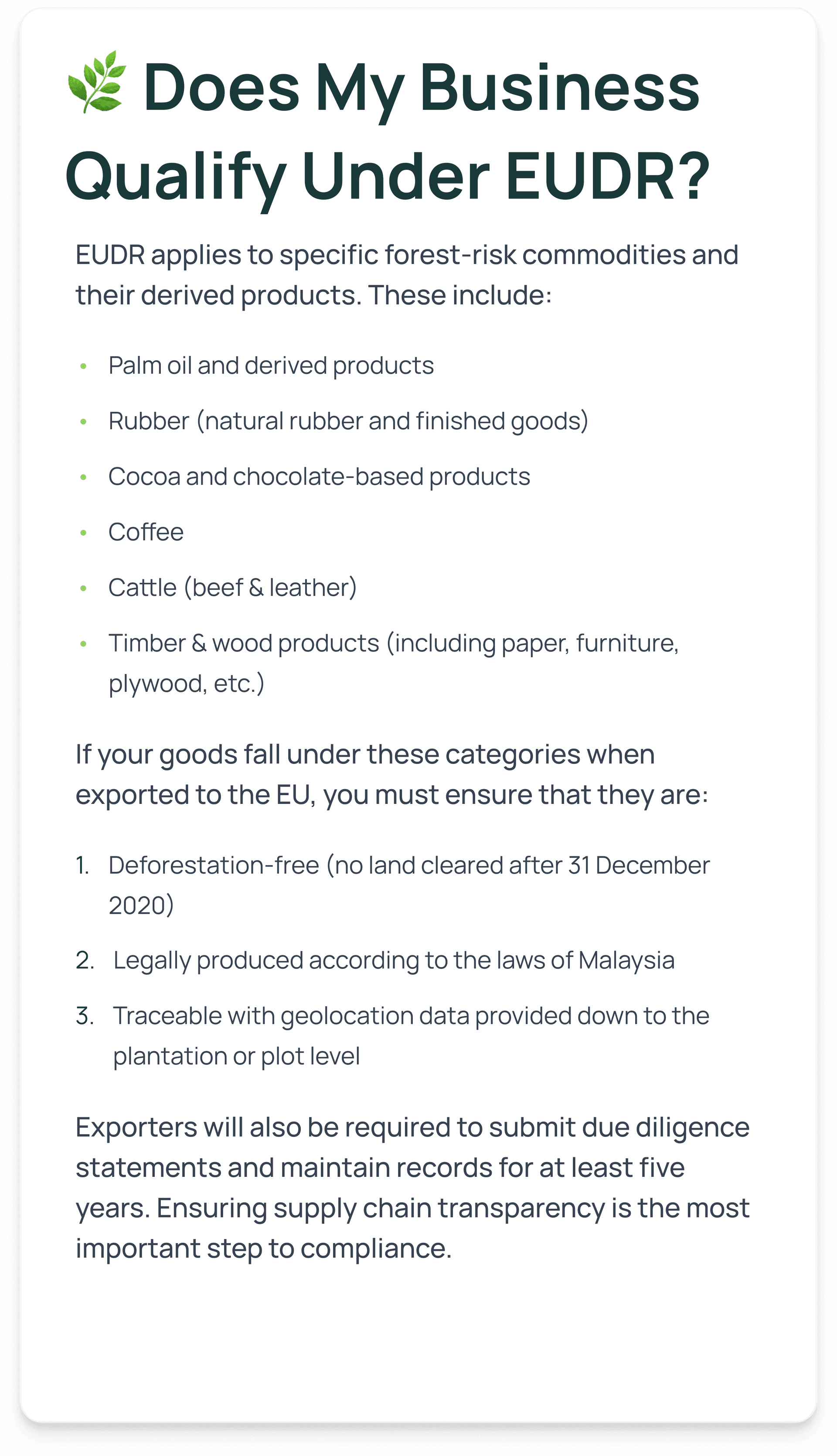 Does my business qualify card